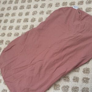 Dusty Rose Snuggle me organic lounger cover